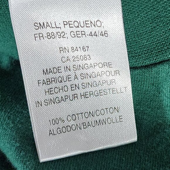 Disney Store Green Vintage Pooh Piglet Embroidered Short Sleeve Cotton Tee Sz S - Picture 16 of 16